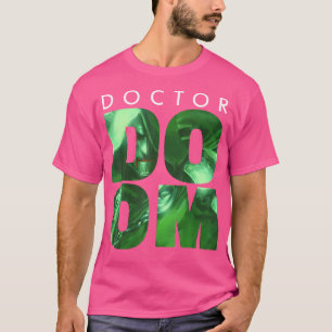 Camiseta Marvel Médica Doom Gran Retrato apilado Relleno Te
