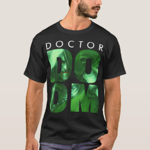 Camiseta Marvel Médica Doom Gran Retrato apilado Relleno Te