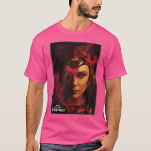 Camiseta Marvel Médica Strange 2 Scarlet Witch Big Face Fla