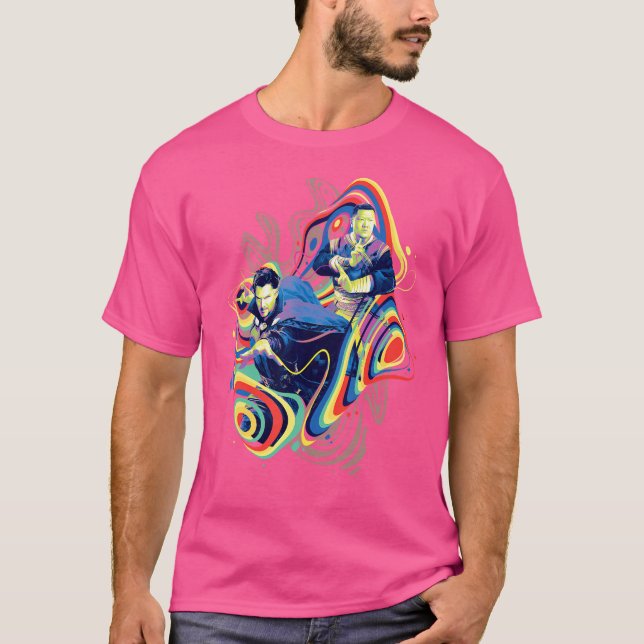 Camiseta Marvel Médico Extraña Multiverso De La Locura Psic (Anverso)