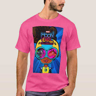 Camiseta Marvel Moon Chica Y Devil Dinosaur Goggggggg Good