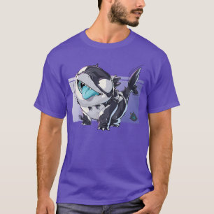 Camiseta Marvel Rivals Jeff El Tiburón Terrestre Devorando