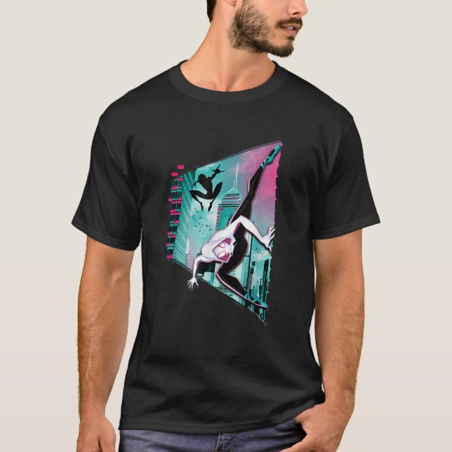 Camiseta Marvel Spider Man Into the Spider Verse Ghost Spid (Anverso)