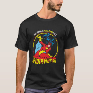 Camiseta Marvel Spider Woman Mi mamá es el asombroso día de