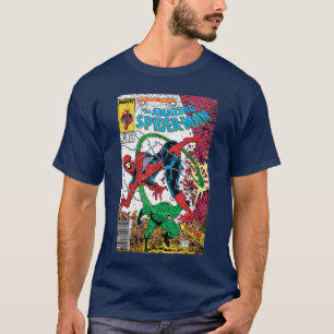 Camiseta Marvel SpiderMan Clásico Cómic Retro Scorpion Cove