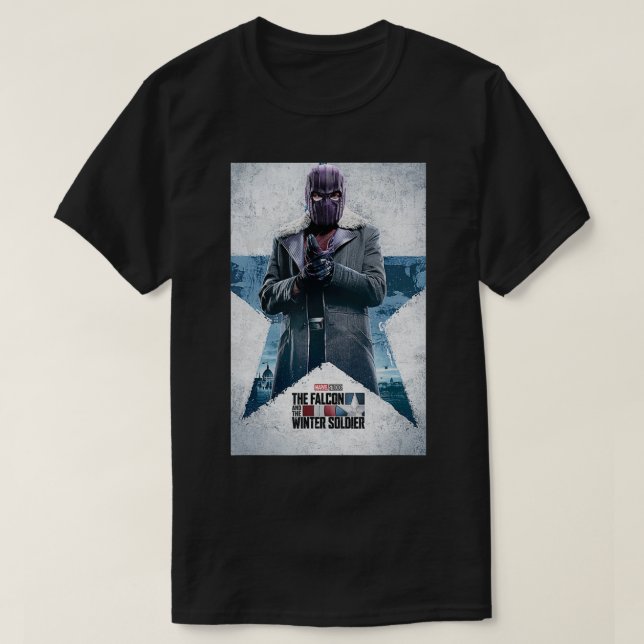 Camiseta Marvel The Falcon y el Barón de los Soldados de In (Diseño del anverso)