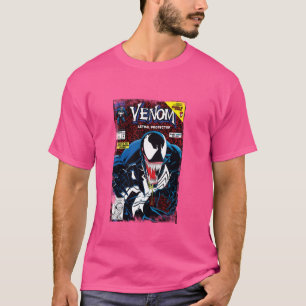 Camiseta Marvel Venom Classic Retro Lethal Protector Big Ch