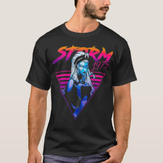 Camiseta Marvel X-Men Storm 80 Gradiente de triángulo retro