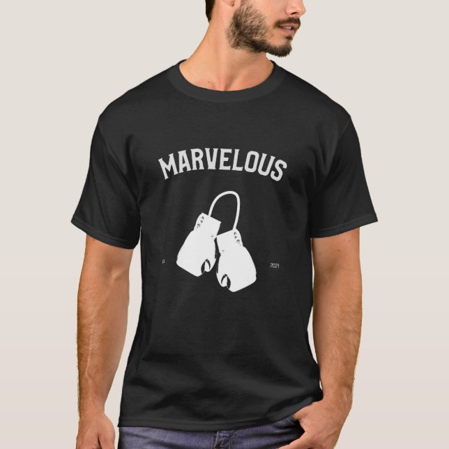 Camiseta Marvelous boxing (Anverso)