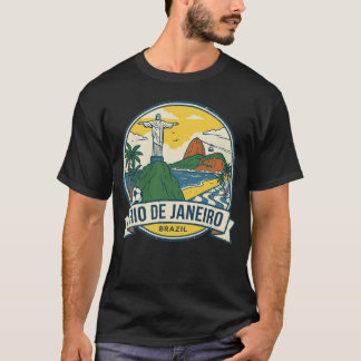 Camiseta Marvelous City: Rio Skyline, Beach & Football