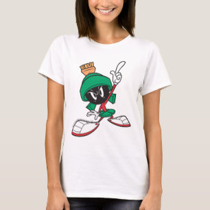Camiseta Marvin apuntando hacia arriba