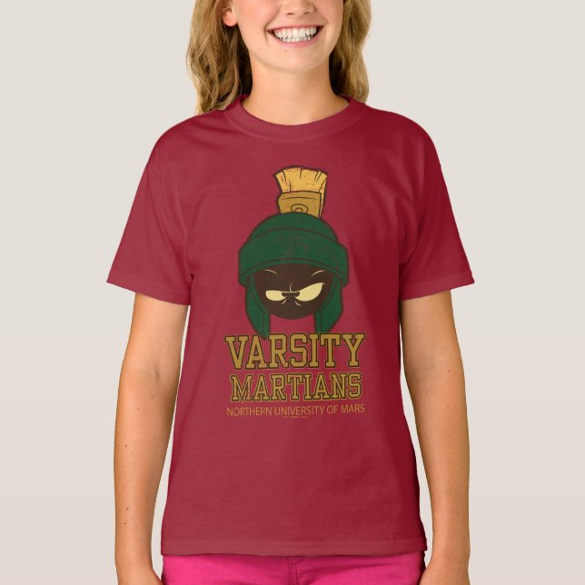 Camiseta MARVIN EL Gráfico Universitario de Variedad MARTIA (Anverso)