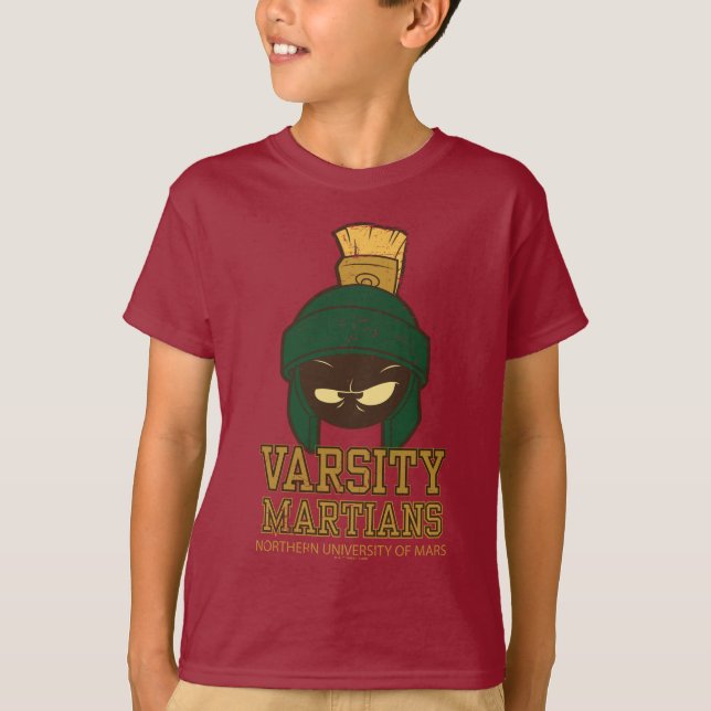 Camiseta MARVIN EL Gráfico Universitario de Variedad MARTIA (Anverso)