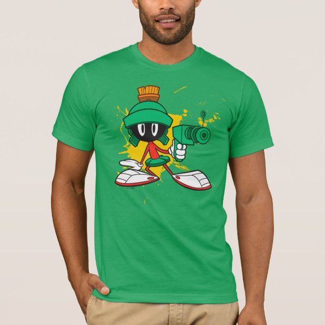 Camiseta MARVIN EL MARCIANO™ Con un Láser (Anverso)