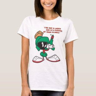 Camiseta MARVIN EL MARTIAN™ con láser apuntado