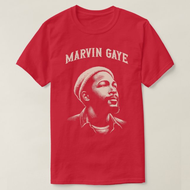Camiseta Marvin Gaye (Diseño del anverso)