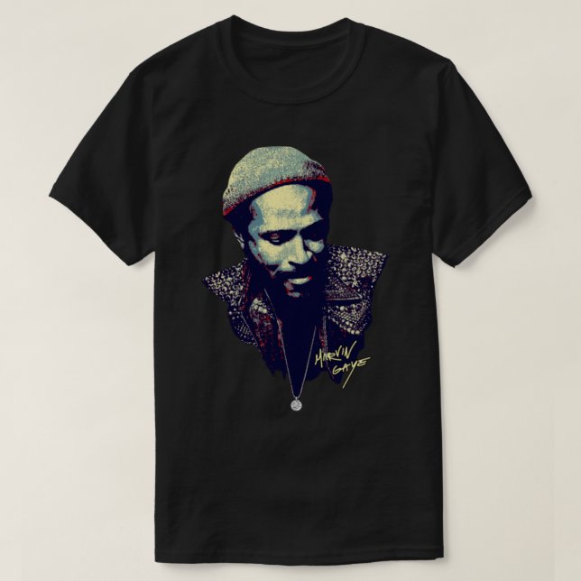 CAMISETA MARVIN GAYE (Diseño del anverso)