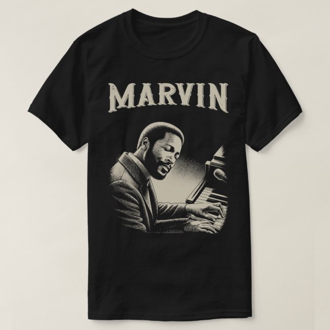 Camiseta Marvin Gaye 1 (Diseño del anverso)