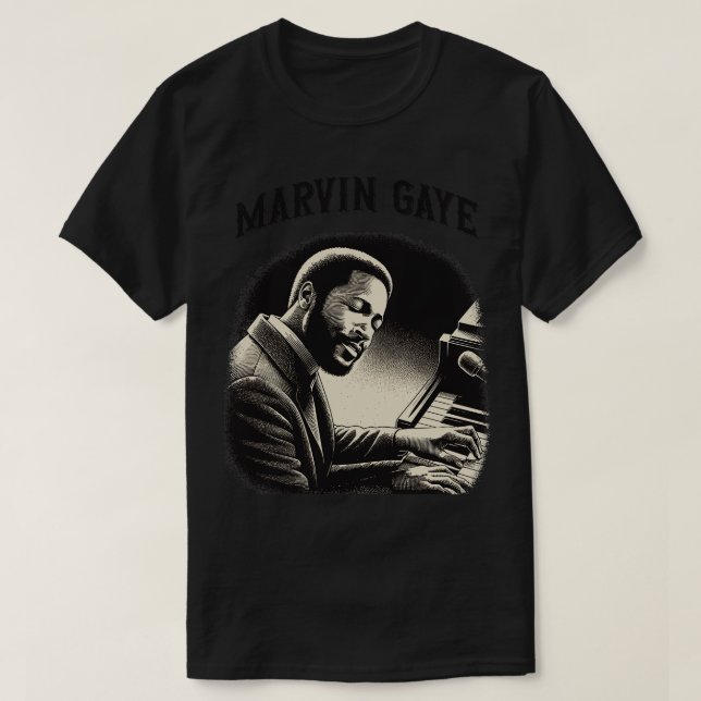 Camiseta Marvin Gaye 2 (Diseño del anverso)