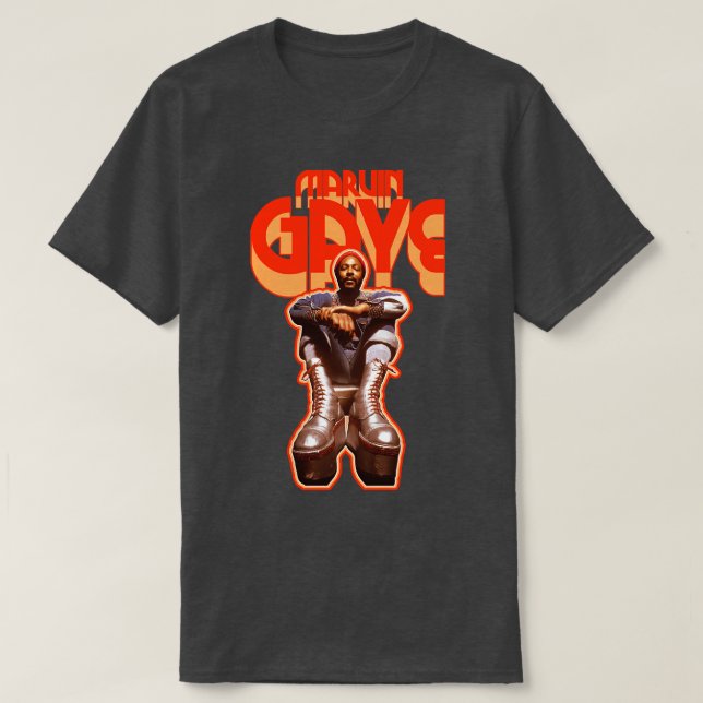 Camiseta Marvin Gaye Aint No Platform Boots Suficiente Fan (Diseño del anverso)