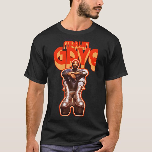 Camiseta Marvin Gaye Aint No Platform Boots Suficientemente (Anverso)