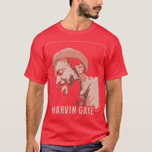 Camiseta Marvin Gaye Estilo Vintage 70
