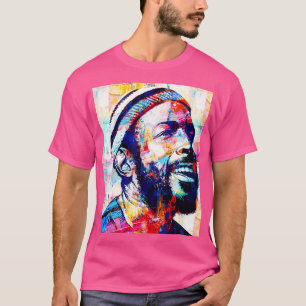 Camiseta Marvin Gaye Pinturas abstractas niños TShirt
