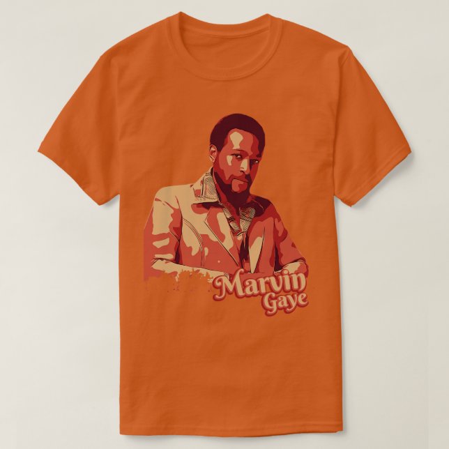 Camiseta Marvin gaye Style vintage (Diseño del anverso)
