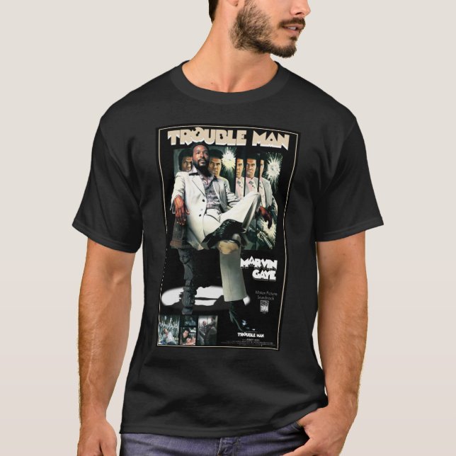Camiseta Marvin Gaye Trouble   (Anverso)