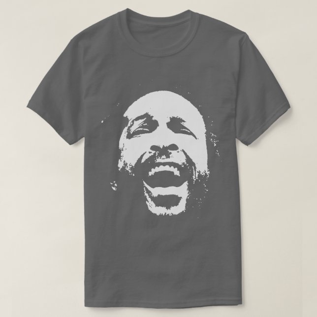 Camiseta Marvin Gaye y blanco (Diseño del anverso)