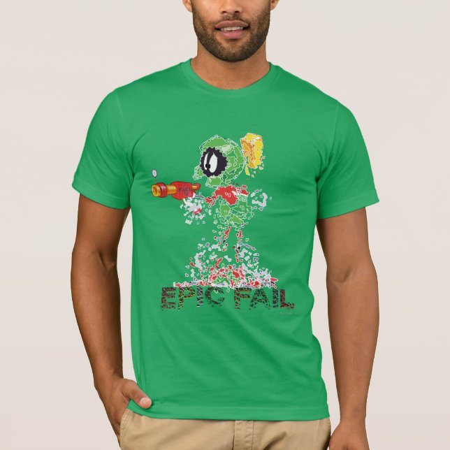 Camiseta MARVIN LA Falla Épica MARTIAN™ (Anverso)