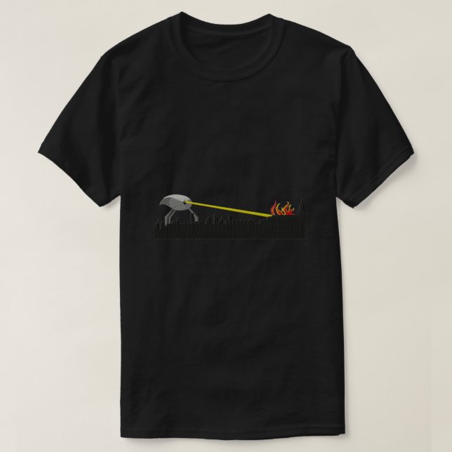 Camiseta marvin la guía del lanzador a la galaxia Classi (Diseño del anverso)