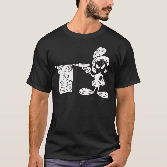 Camiseta MARVIN LA PISCINA DEL Árbol DE Navidad MARTIAN™ (Anverso)
