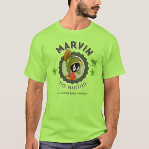 Camiseta MARVIN LA Tarjeta de VESTIMENTO REtro MARTIAN™