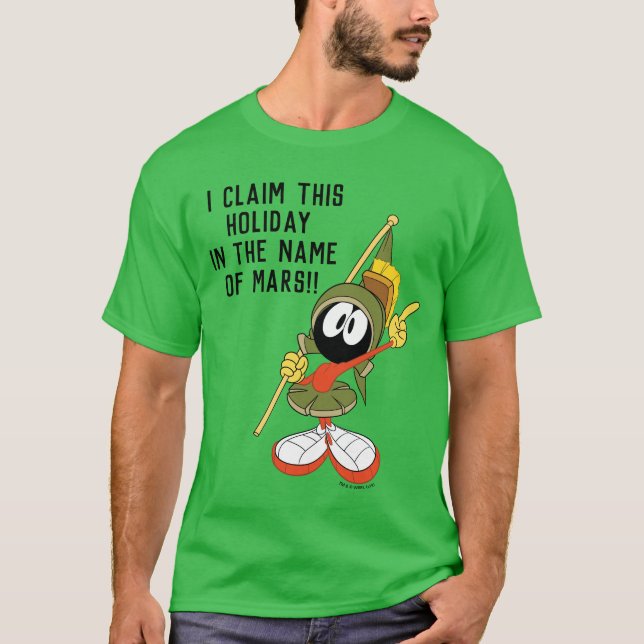 Camiseta MARVIN MARTIAN™ Winter Cabin (Anverso)