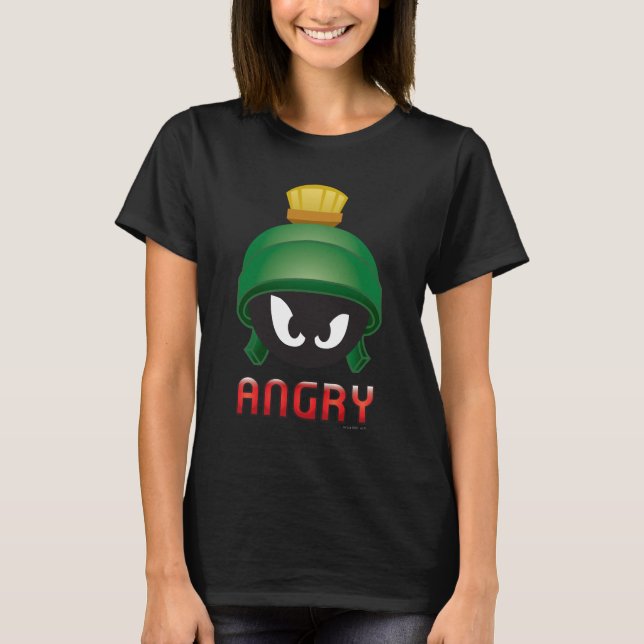 Camiseta MARVIN THE MARTIAN™ Angry Emoji (Anverso)