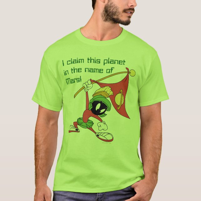 Camiseta MARVIN THE MARTIAN™ Claing Planet (Anverso)