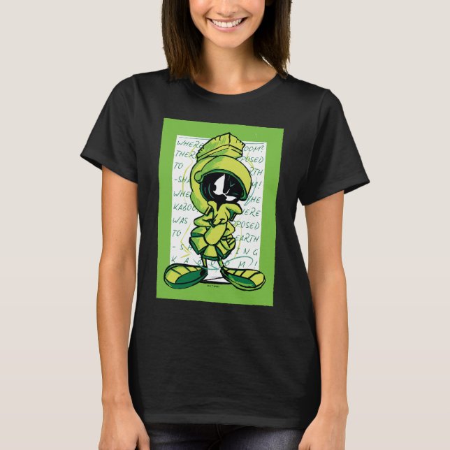 Camiseta MARVIN THE MARTIAN™ Quote Sketch (Anverso)