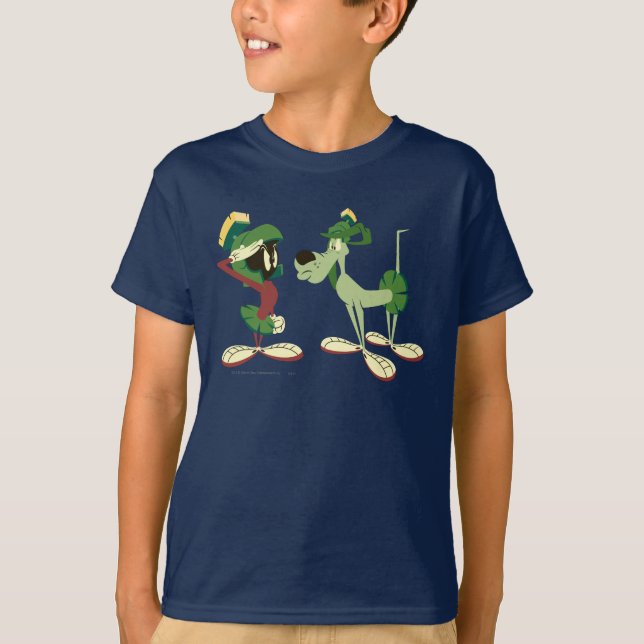 Camiseta MARVIN THE MARTIAN™ y K-9 (Anverso)