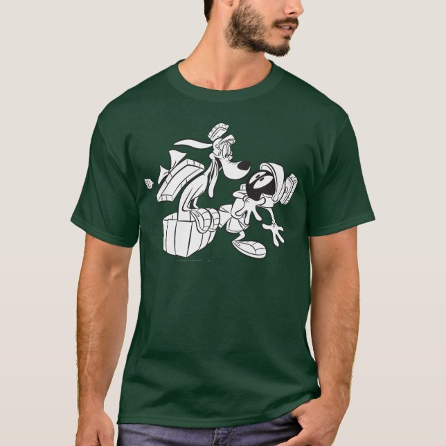 Camiseta MARVIN THE MARTIAN™ y K-9 Gift Surprise (Anverso)
