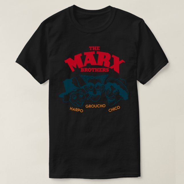 Camiseta Marx Brothers (Diseño del anverso)