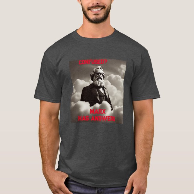 Camiseta Marx tiene respuestas (Anverso)