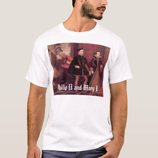 Camiseta mary1philip2, Philip II y Maria I (Anverso)