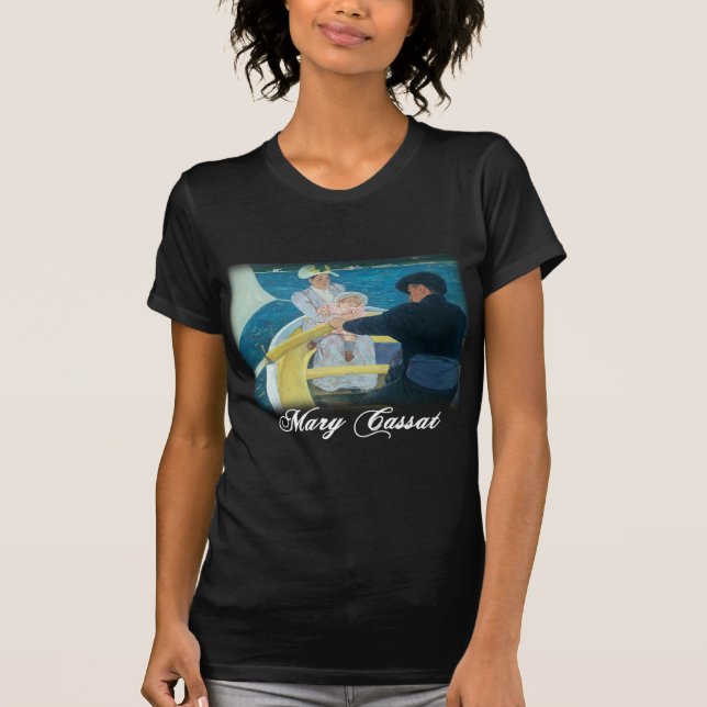 Camiseta Mary Cassatt - el fiesta del canotaje (Anverso)