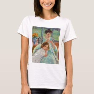 Camiseta Mary Cassatt - Joven Madre Cosiedo