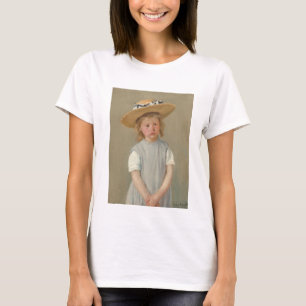 Camiseta Mary Cassatt - Niño con sombrero de paja