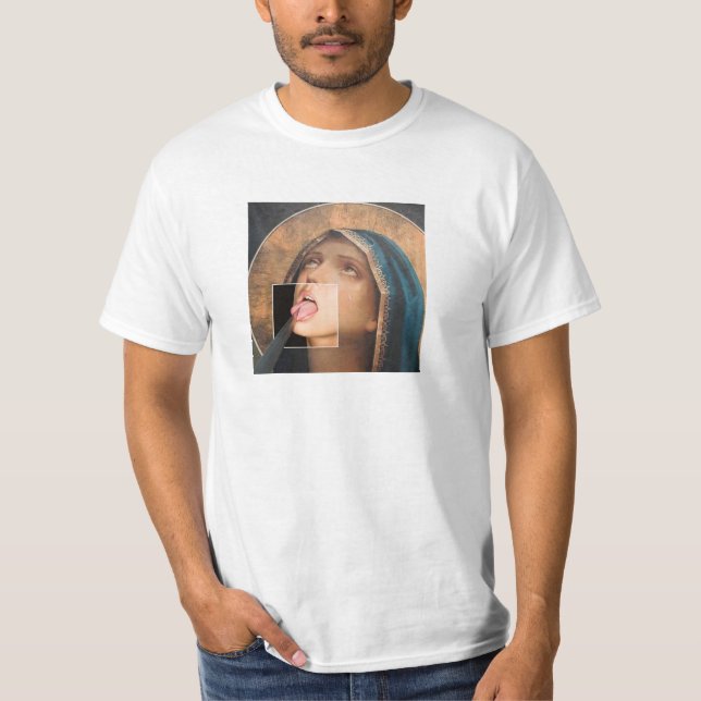 Camiseta Mary con cuchillo (Anverso)
