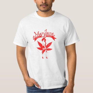 Camiseta Mary Jane Puff Pass Woman Artwork red