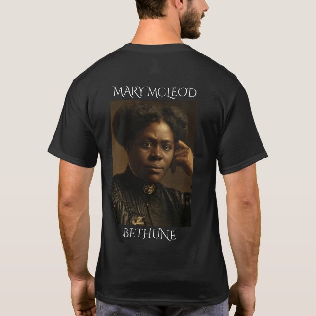 Camiseta Mary McLeod Bethune (Reverso)