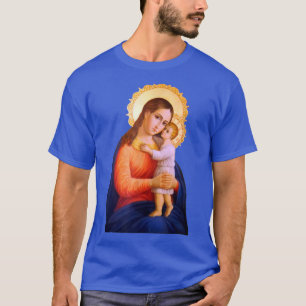Camiseta Mary Mother Of Jesuses Catholic God Lover Believer